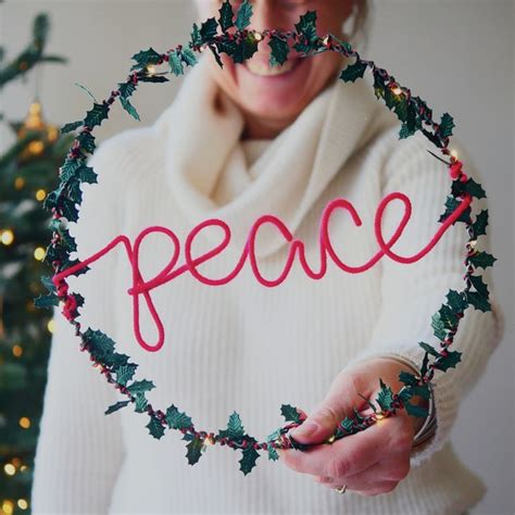 Peace Wreath - Etsy