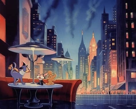 Recreating The Iconic Mouse In Manhattan Scenery From Tom And Jerry