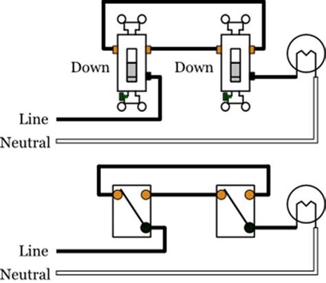 Schematic Wiring Diagram 3 Way Switch