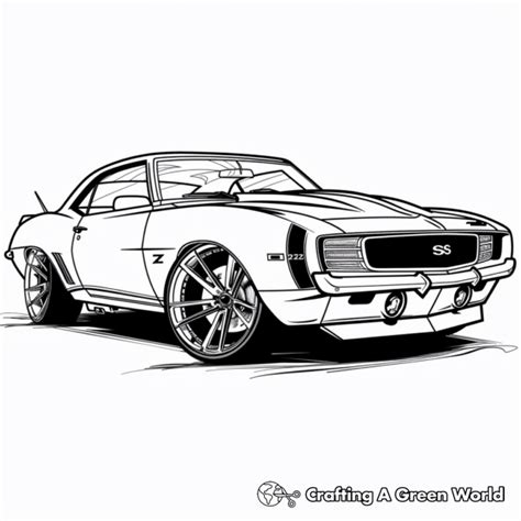 Camaro Coloring Pages Free Printable