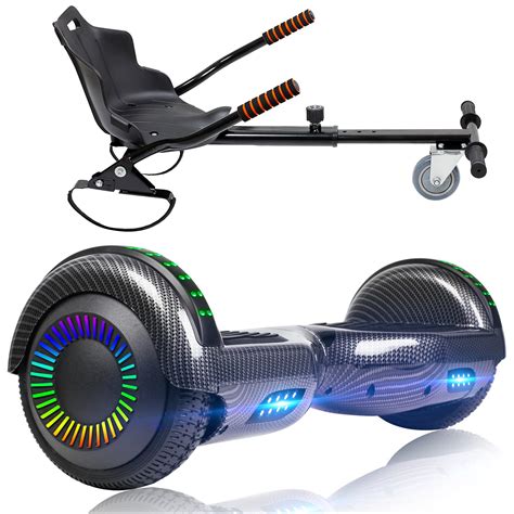 Sisigad Hoverboard With Seat Attachment Combo Outdoorfull