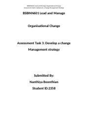 Task Assessment Sbsnn Docx Bsbinn Lead And Manage