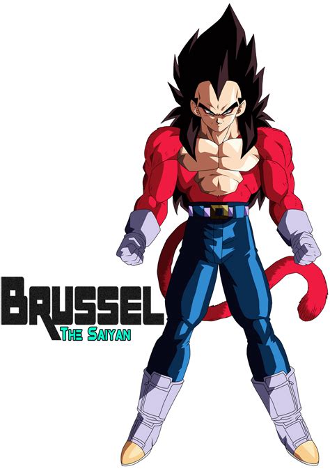 Super Saiyan 4 Vegeta by BrusselTheSaiyan on DeviantArt