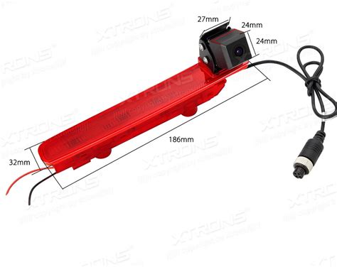 VW Transporter T5 T6 2 Deuren Achteruitrijcamera Derde Remlicht