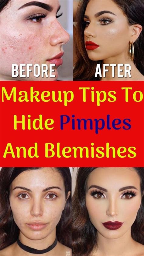 How To Cover Pimples And Blemishes With Makeup Cover Pimples With