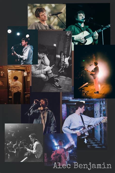 Alec Benjamin Wallpaper Collage