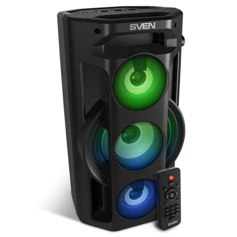 ᐉ Акустична система Sven PS-680 65 Вт Bluetooth/підсвітка/караоке/FM ...