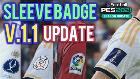 PES 2021 Sleeve Badge Armband Update V1 1 Season 2023 YouTube