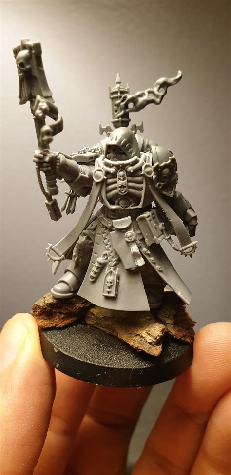 Dark Angels Interrogator Chaplain Conversion Rwarhammer40k