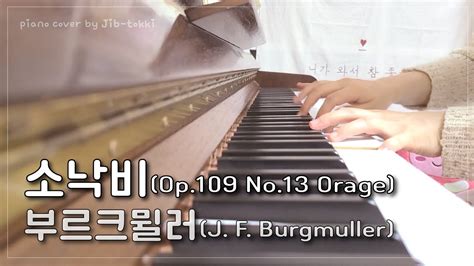 소낙비 부르크뮐러j F Burgmüller Op109 No13 Orage Youtube