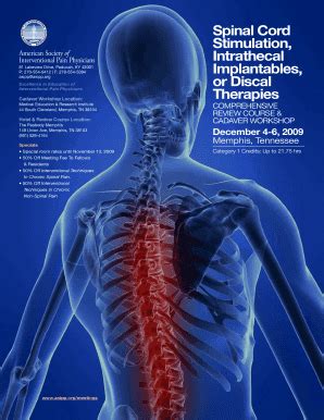 Fillable Online Asipp Spinal Cord Stimulation Intrathecal Implantables