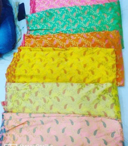 For Suit Inch Cotton Printed Jacquard Fabric At Rs Meter In