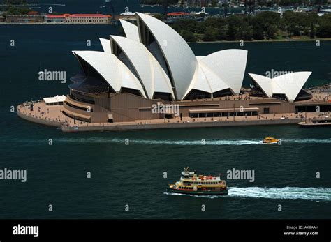 Sydney Opera House Aerial View Stock Photo - Alamy