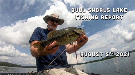 Bull Shoals Lake Fishing Report Early August 2021 Del Colvin YouTube