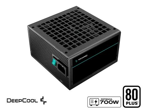 Fuente Deep Cool W Pf Plus Atx White No Modular Negro