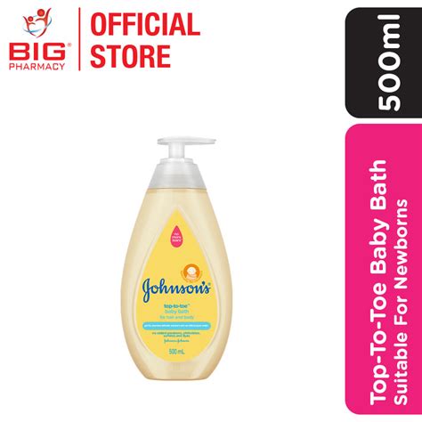 Johnsons Baby Bath 500ml Top To Toe Big Pharmacy Malaysia Trusted