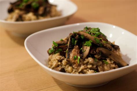 Grilled Portobello Mushroom Risotto - Cooking In The City - Recipes ...