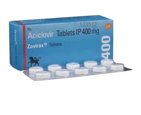 Aciclovir Tablets 400 Mg At Rs 88 Stripe Aciclovir Tablet In Nagpur