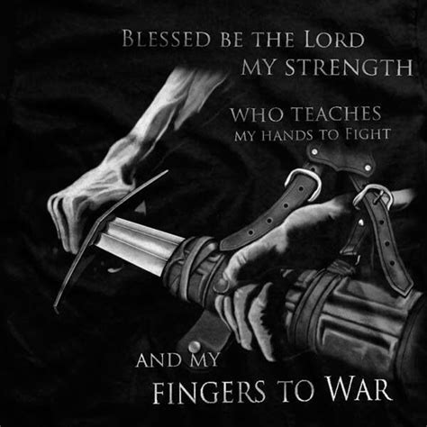 Psalm 1441 Blessed Be The Lord My Rock Who Trains My Hands For War