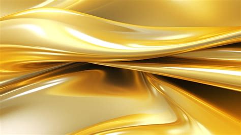 Premium AI Image | Metallic Gold Foil Background with Reflective Surface