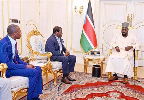 📷 Pictorial Pastor Kayanja South Sudans President Kiir Meet Discuss