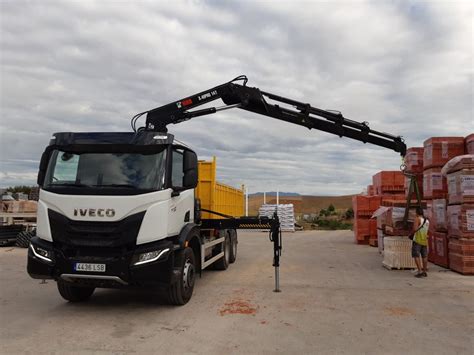 Una Gr A Hiab X Hipro E Refuerza La Flota De Materiales Calvo S A