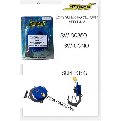 Mm Swipoh Racing Super Pro Oil Pump Y Zr Y Z Y Y Lc S