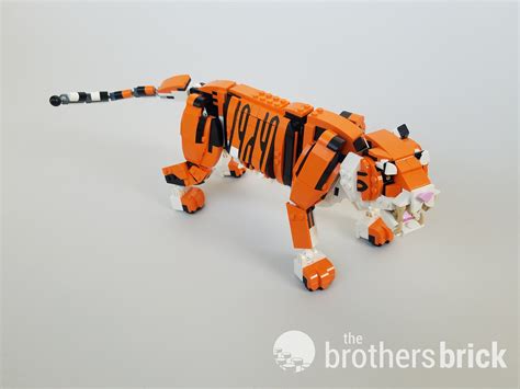 LEGO Creator 3-in-1 31129 Majestic Tiger - TBB Review-KOGZ2-114 - The ...
