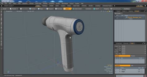 Muscle Massage Gun 3d Model 15 3ds Blend C4d Fbx Max Ma Lxo Obj Free3d