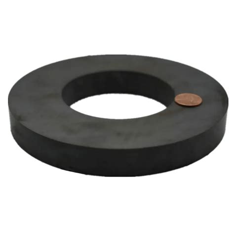 Piece Ferrite Magnet Ring Od X X Mm Large Grade C Ceramic