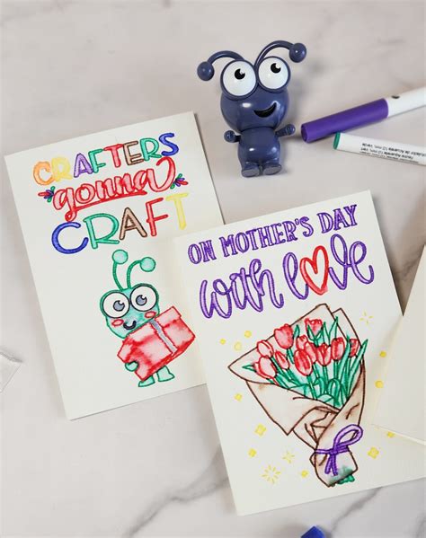 How To Use Cricut Watercolor Markers And Cards Leap Of Faith Crafting