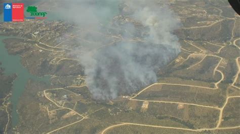 Declaran Alerta Roja En Provincia De Marga Marga Por Incendios