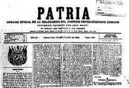 Patria periódico EcuRed