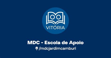 MDC Escola De Apoio Instagram Facebook Linktree