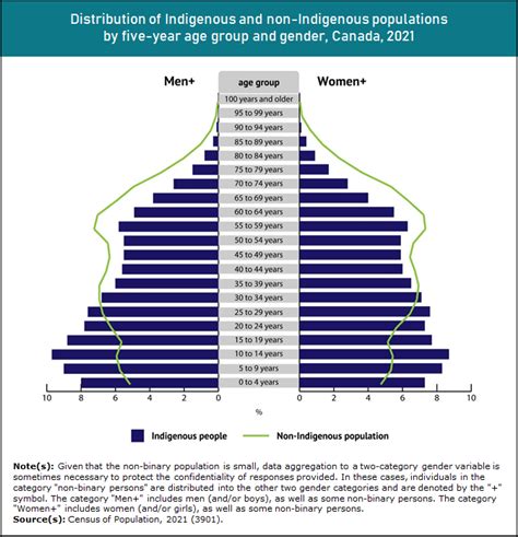 While Indigenous People Remain Younger Than Non Indigenous Population