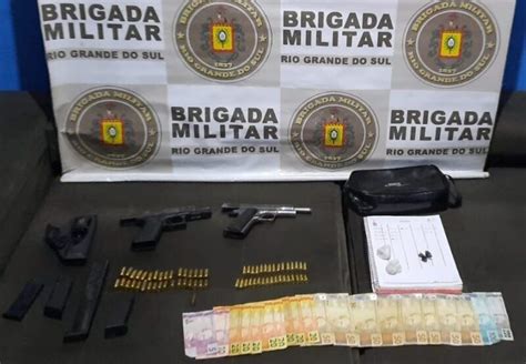 Dupla é Presa Por Porte Ilegal De Arma E Tráfico Em Porto Alegre Notícias