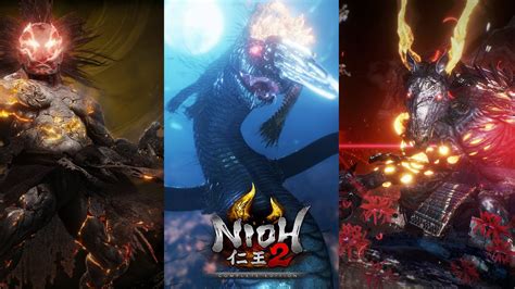 NO Damage Boss Fights Nioh 2 Nodamage Nohit Aggressive Nioh2