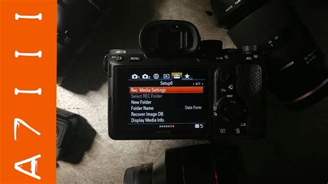 Sony A Iii Dual Memory Card Setup Guide Youtube