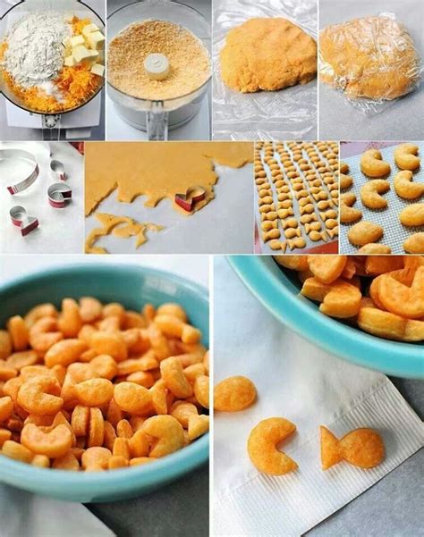 Homemade Goldfish Crackers Recipe Homemade Goldfish Crackers