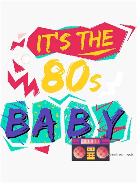 Its The 80s Baby 80s Theme T 80s Neon Tshirt Rad Dad Shirt