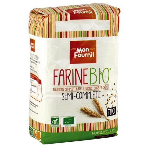 Mon Fournil Farine De Bl Bio Semi Compl Te En Promo