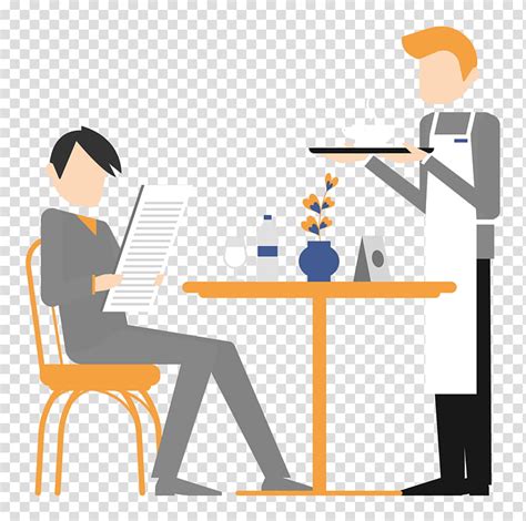 Restaurant Customer Clipart