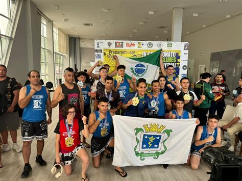 Atletas de Muay Thai de Cascavel se destacam em competição nacional