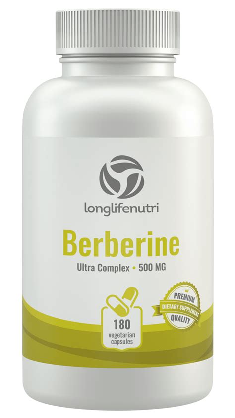 Berberine Hcl 500 Mg Longlifenutri