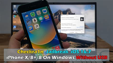 Checkra1n Windows Jailbreak IOS 16 7 IPhone X 8 8 On Windows Without