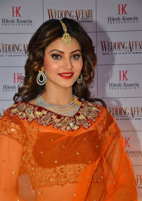 Urvashi Rautela Looks Gorgeous In Bridal Dress At Photoshoot For The