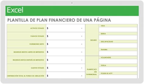 alcanzar ir al trabajo milagro planificador financiero excel exposición ...