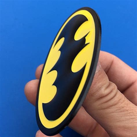 Emblema Adesivo Logotipo Batman Metal Premium Mercado Livre