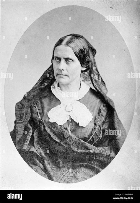 Susan B Anthony 1865 A Prominent American Civil Rights Leader Who Played A Pivotal Role In The