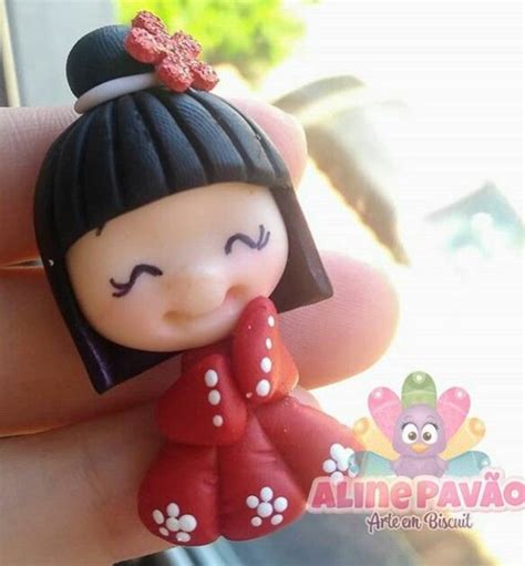 Pin de CBok Imágenes en Muñequitas en fimo 2 Muñecos de porcelana